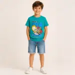 Παιδική Μπλούζα SK8 Freestyler σε Έντονο Πράσινο - Image 2