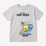 Παιδική Μπλούζα Αγόρι Γκρι “Surf Rider”