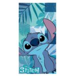 Παιδική Πετσέτα Θαλάσσης Stitch σε Μπλε Αποχρώσεις 70x140cm.