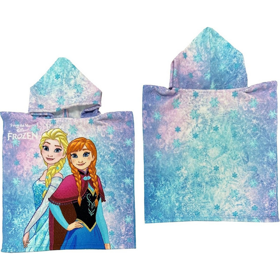 ελσα Παιδικό Πόντσο Θαλάσσης με Κουκούλα Frozen - Image 1