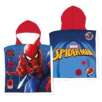 Παιδικό Πόντσο Θαλάσσης με Κουκούλα Spider-Man