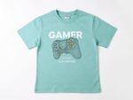 Παιδικό Βεραμάν Μπλουζάκι GAMER με Στάμπα Χειριστήριο για Αγόρι